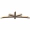 Ekena Millwork Alberta Smooth Timber Gable Bracket, Douglas Fir, 72"W x 21"H x 3 1/2"D x 3 1/2"F, 7/12 Pitch GBW072X21X0404ALB00SDF - alternate 5